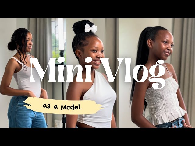MINI MODELING VLOG || BOSSMOGUL CREATIVES x BJORNSMIT.PHOTOANDFILM