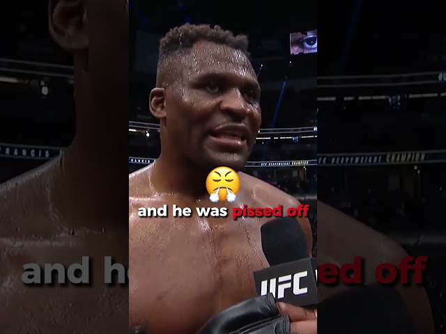 Dana White HATES Francis Ngannou😡