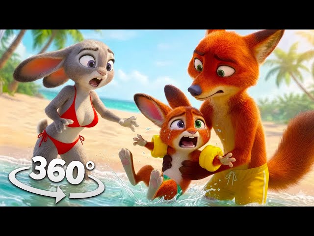 VR 360° Zootopia2: Movie Compilation 4! | VR 4K