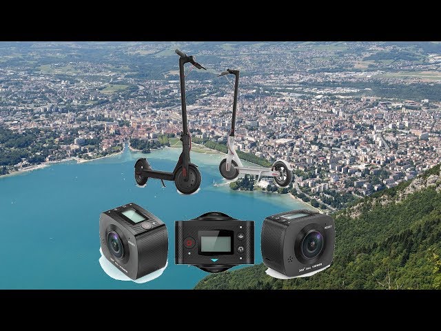 Video 360 (Elecam 360) on Xiaomi M365