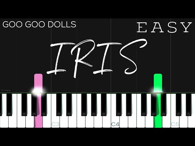 Goo Goo Dolls - Iris | EASY Piano Tutorial