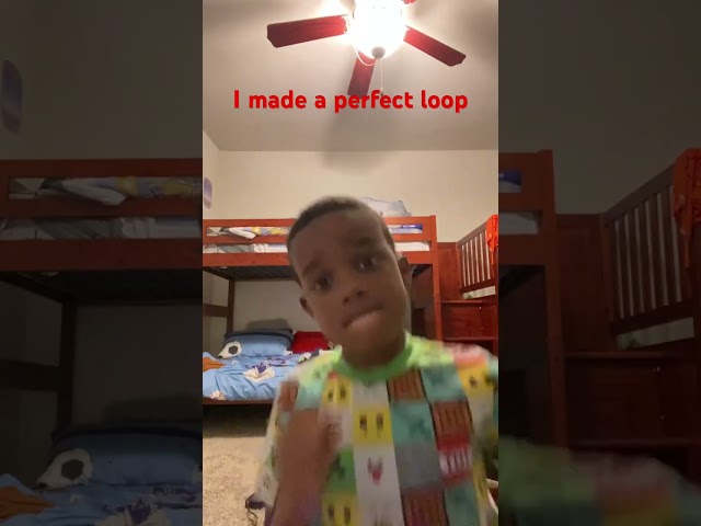 I made a perfect loop