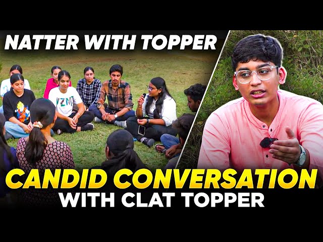 CLAT 2024 AIR-1 Candid Conversation with CLAT 2025 Aspirants