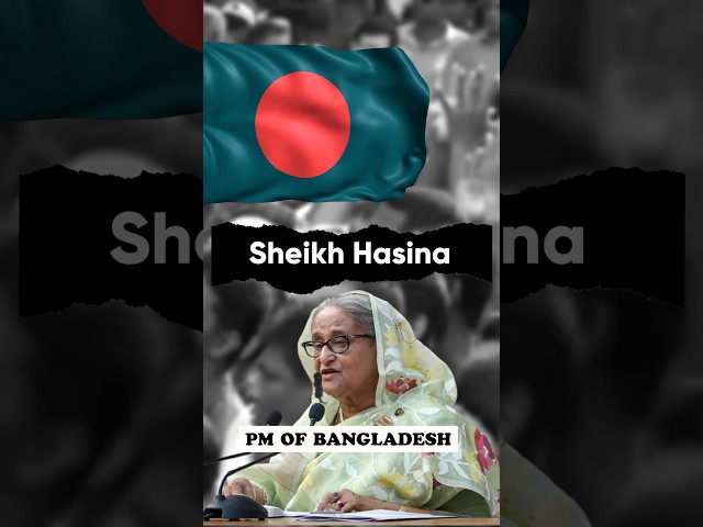 Burn your Wives Sarees - Bangladesh's Sheikh Hasina slams 'India Out' movement #shorts