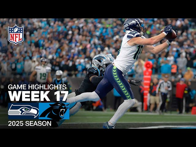 Seattle Seahawks vs. Carolina Panthers Game Highlights | NFL 2025 Season Week 17