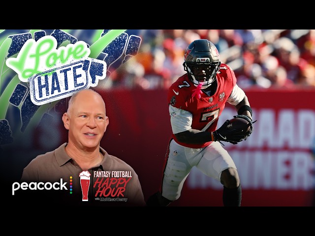 Roster changes dent De'Von Achane, Bucky Irving's outlook | Fantasy Football Happy Hour | NFL on NBC