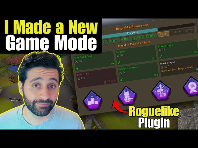 Runescape, But It's a Completely Randomized Roguelike.