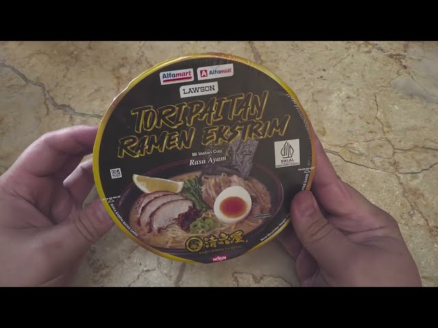 The SPICIEST Creamy Ramen On Earth?! 🔥Nissin Tori Paitan