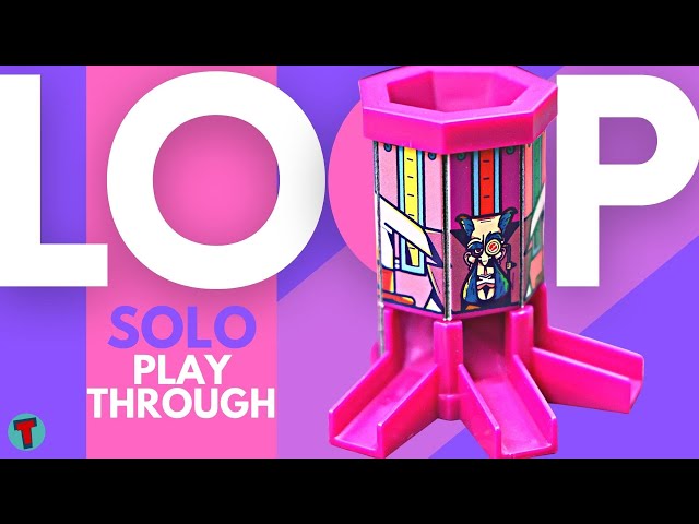 The Loop Board Game | Solo Playthrough | Learn to Play