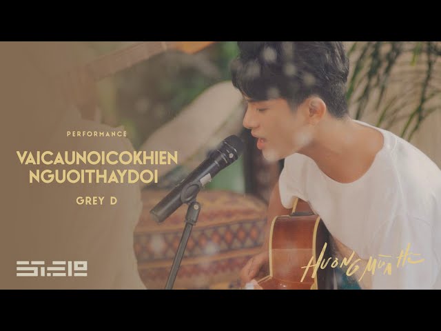 vaicaunoicokhiennguoithaydoi (acoustic) - GREY D | ‘Hương Mùa Hè’ show