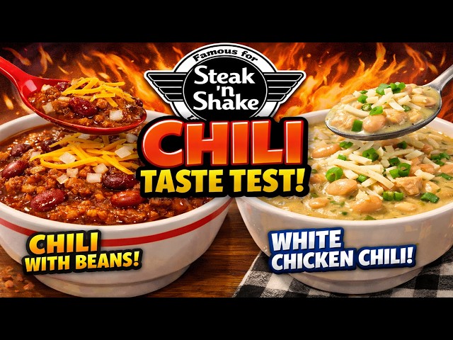 Steak ‘n Shake Chili Review! (Which One Wins?!)