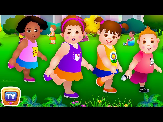 Head, Shoulders, Knees & Toes - Exercise Song For Kids