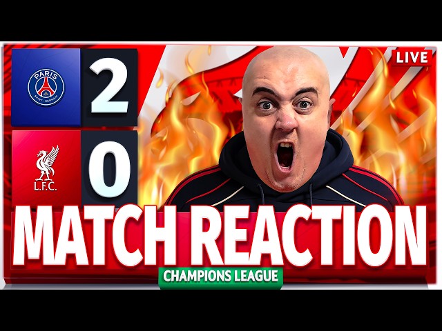 PSG 2-0 LIVERPOOL! Craig's LIVE Match Reaction