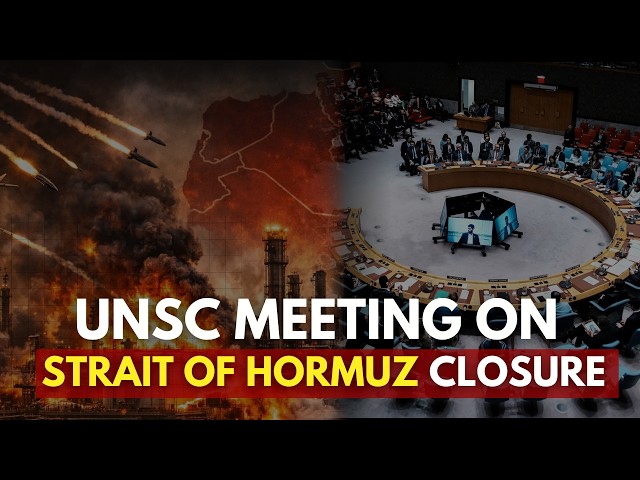 LIVE: UN Security Council Meet To Vote On Reopening Strait Of Hormuz
