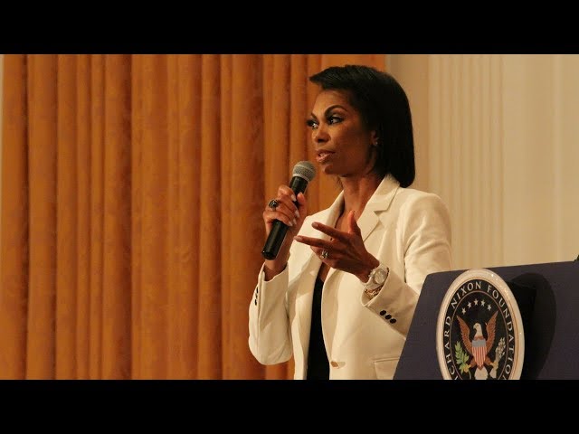Harris Faulkner at the Nixon Library