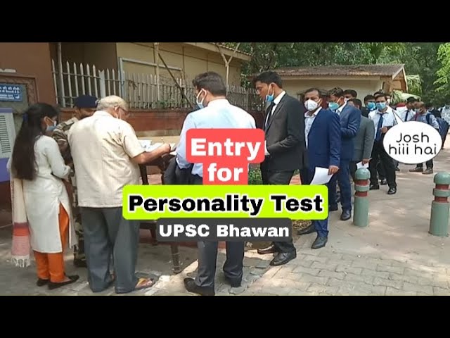 Entry for Personality test at UPSC bhawan | UPSC interview day 2023 | IAS interview | To The officer