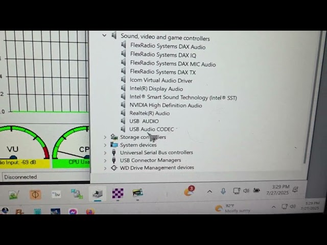 Yaesu FT-991A and VARA FM Sound & Mic settings