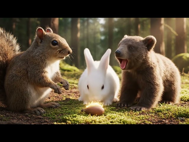 A Magical Friendship Blooms 🦊🦌🐻 | Adorable Baby Animals Story