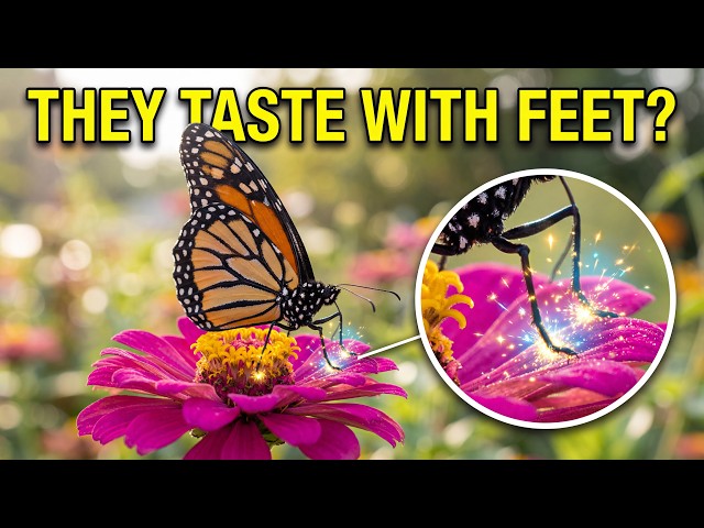 Butterflies Taste With Their Feet: The Surprising Science Explained
