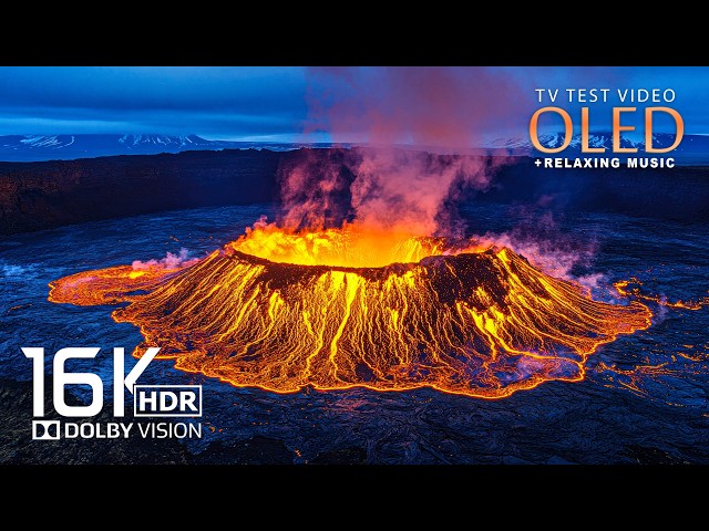 Breathtaking Nature OLED Video | Dolby Vision | 8K HDR 120FPS | 16K Video ULTRA HD