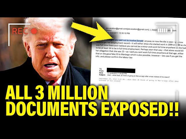 🚨FULL 3 MILLION Epstein DOJ DOCUMENTS EXPOSED!!