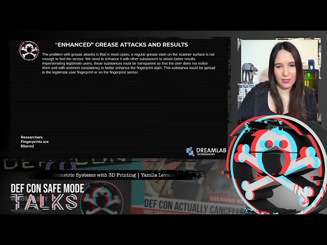DEF CON Safe Mode - Yamila Levalle  - Bypassing Biometric Systems with 3D Printing