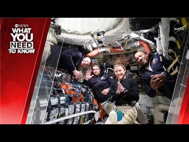 Artemis Crew Describes Life in Space - What You Need To Know - April, 3 2026