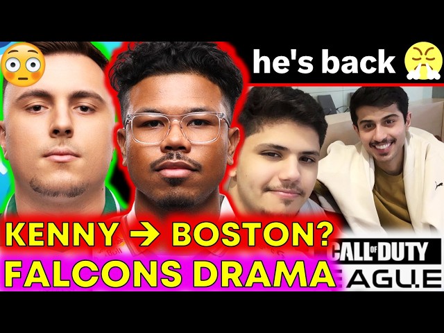 CDL Rostermania: Boston Kenny, Falcons Drama LEAKED?! 🙏😨