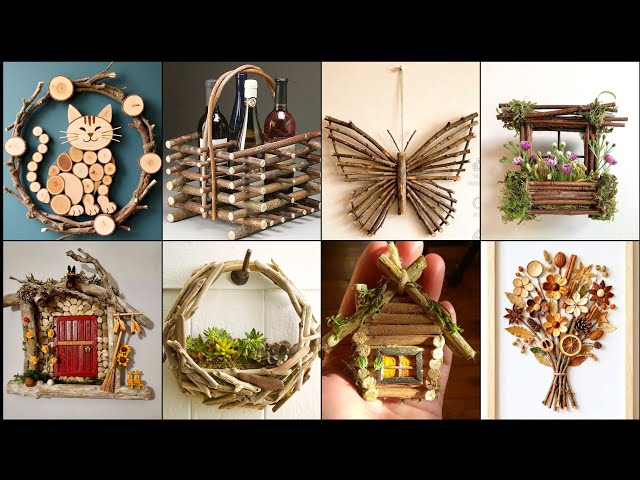 Rustic Craft Ideas | DIY Natural Home Decor Inspiration 🌲