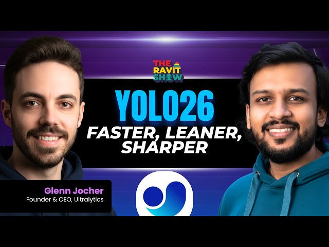 Ultralytics announces a new generation of computer vision models: Ultralytics YOLO26!