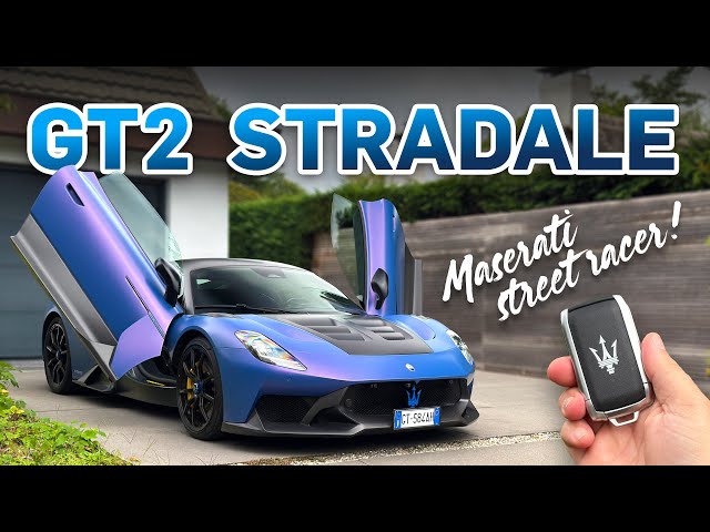 Maserati GT2 Stradale (621 hp) - road-legal, barely!