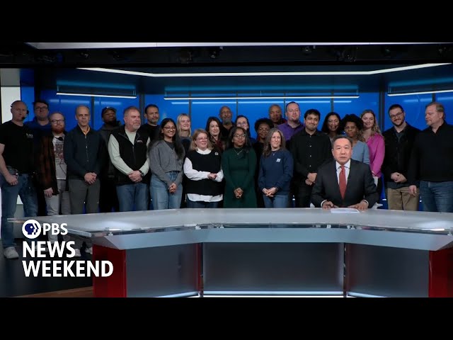 Highlights from PBS News Weekend as show goes off the air