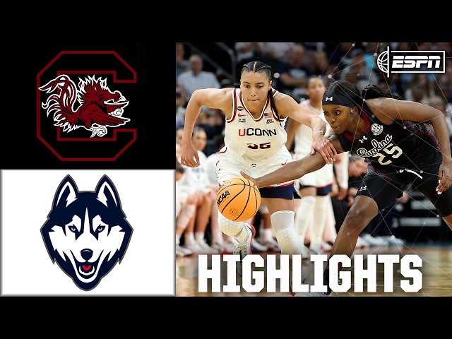 2026 Final Four: South Carolina vs. UConn | Full Game Highlights | ESPN College Basketball