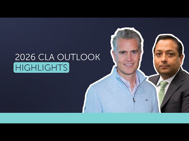 Navigate 2026: CLA Outlook Highlights for Investors