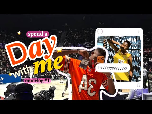 Vlog: Cpcstars performance at THE BAL Basketball African LeagueI 🏀🔥 | spend a day with me.