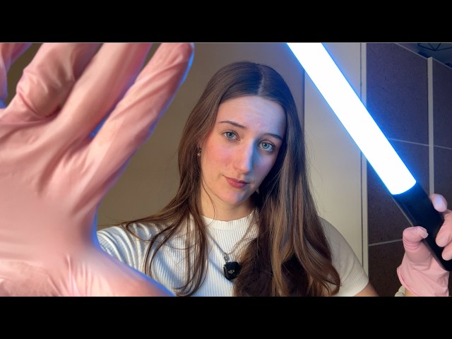 ASMR TSA Check + Pat down (fast & aggressive)