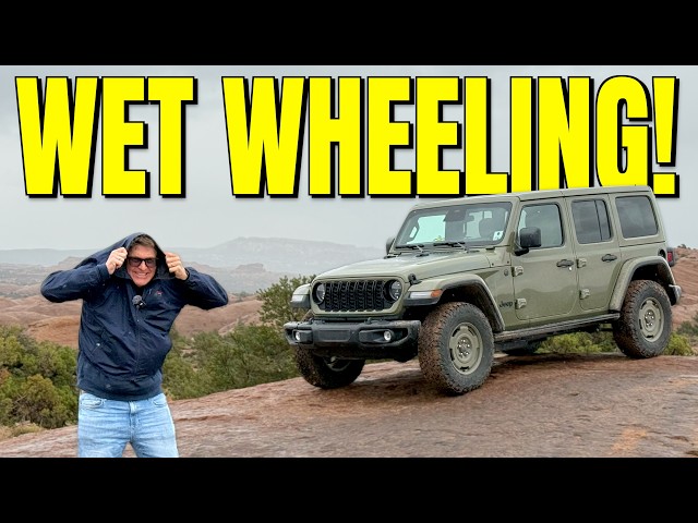Wrangler vs Rain: It Rarely Rains in the Desert...But When It Does, We Go Slick Rock Wet Wheelin'!