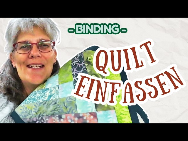 Patchworkdecke Einfassen ganz einfach - Patchwork Table Runner Binding - Smart D'sign Embroidery