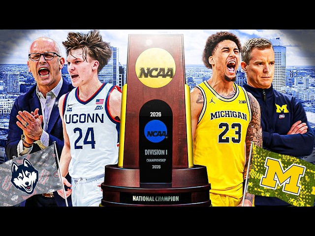 Michigan vs UConn 🔥 for the National Championship Title 🏆 | Countdown to Gameday