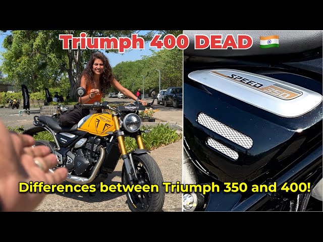Triumph 400cc is NO more ! 😥🇮🇳