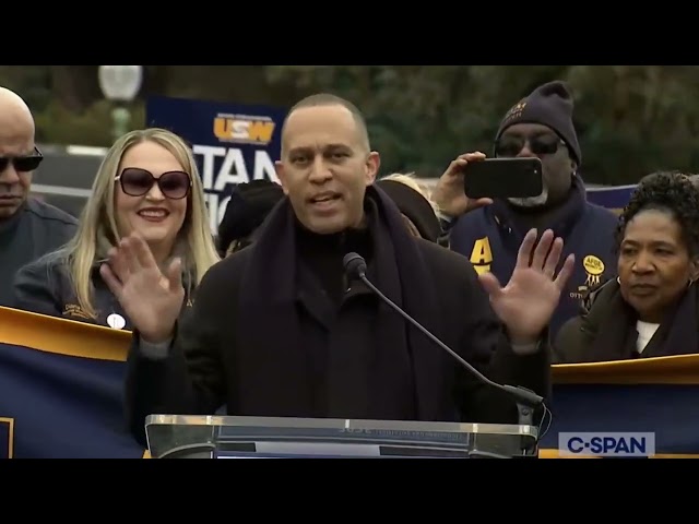 Leader Jeffries Remarks at AFGE Rally to Save the Civil Service