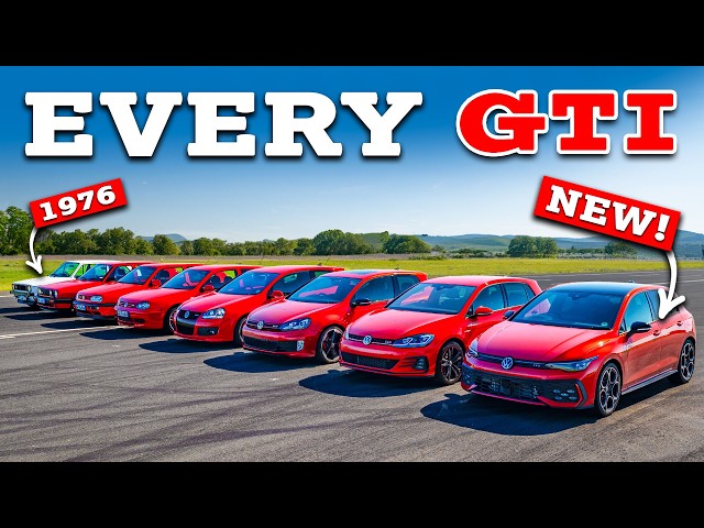 VW Golf GTI Generationen DRAG RACE