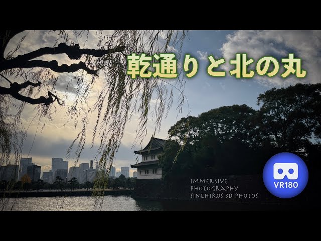 [3D VR180] 乾通りと北の丸