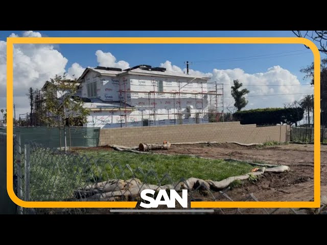 Amid charred lots and lumber, Palisades residents share struggles of the rebuild