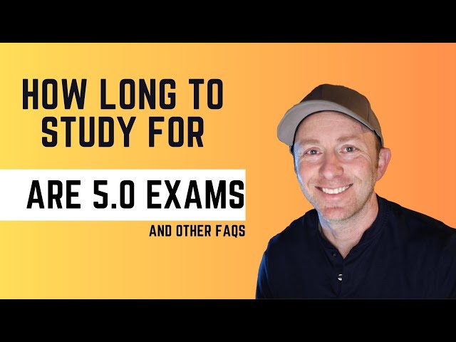 ARE 5.0 | How Long to Study for the ARE 5.0 Exams