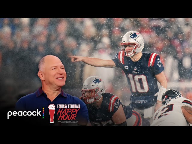 Why New England Patriots' Drake Maye is the MVP | Fantasy Football Happy Hour | NFL on NBC