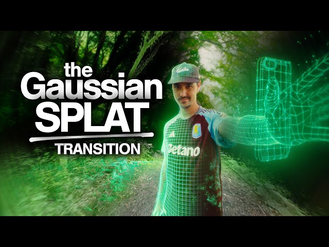 The Gaussian Splat Effect - Creative Transition Tutorial
