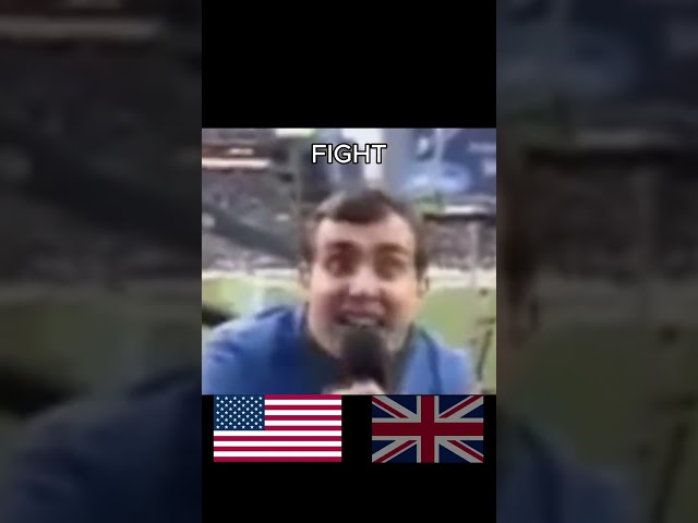 US VS UK FOOTBALL FANS 😂😂😂 #football #soccer #uk #us
