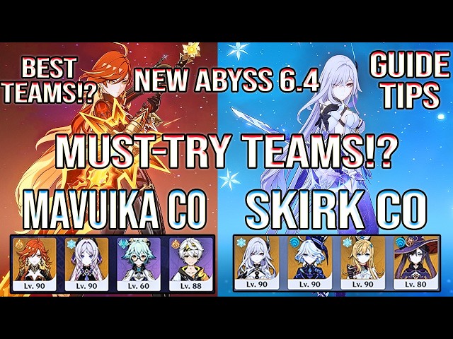 🔥 Guide & Tips: Must-Try Teams for New Spiral Abyss 6.4 — Crush Floors FAST! | Genshin Impact