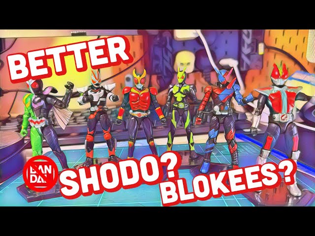 “LCDX Kamen Rider Blind Box Unboxing & Comparison: Blokees, Buluke, and Bruco Face-Off!” #kamenrider